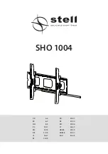 Stell SHO 1004 Manual preview