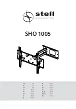 Preview for 1 page of Stell SHO 1005 Manual