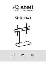 Preview for 1 page of Stell SHO 1043 Assembly Instructions