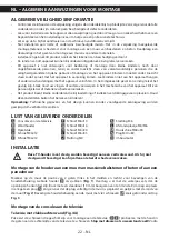 Preview for 22 page of Stell SHO 1160 General Instructions For Installation