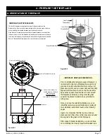 Preview for 11 page of Stellar Hearth Products 3-RD-2-GL Installation And Operating Manual