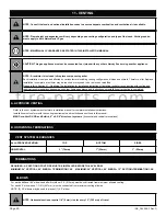 Preview for 20 page of Stellar Hearth CML-58-AF Installation And Operating Instructions Manual