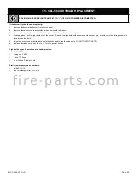 Preview for 39 page of Stellar Hearth CML-58-AF Installation And Operating Instructions Manual