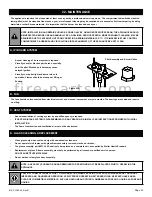 Preview for 53 page of Stellar Hearth CML-58-AF Installation And Operating Instructions Manual