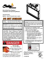 Stellar Hearth viewpoint VP-48TP Installation And Operating Manual preview