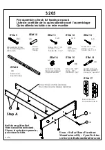 Preview for 2 page of Stellar Home S 205 Assembly Instructions Manual