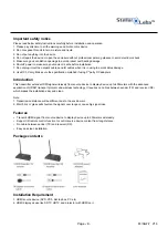 Предварительный просмотр 2 страницы stellar labs 33-11995 User Manual