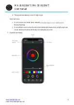 Предварительный просмотр 6 страницы stellar labs MK-16RGBWT User Manual