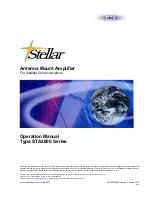 Предварительный просмотр 1 страницы stellar labs STA2000 Series Operation Manual