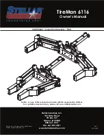 stellar labs TireMan 6116 Owner'S Manual предпросмотр