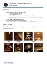 Preview for 5 page of Stellar Lighting CL-XYD-L User Manual