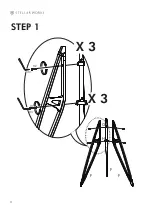 Preview for 4 page of Stellar Works KYOTO KY-L110 Assembly Instructions Manual