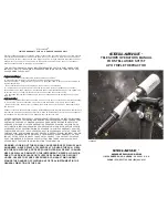 Stellarvue SV115T Operator'S Manual предпросмотр