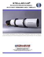 Stellarvue SVX130T PREMIER Operator'S Manual preview