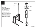 Preview for 16 page of Stellcase Lift and Lock Jules Platform with Standard Palm Rest Assembly Instructions Manual