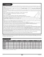 Preview for 2 page of Stelpro MUA Series Installation Manual