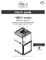 Stelpro SEFL series User Manual preview