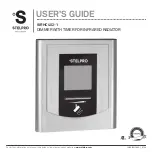 Stelpro SIRHC402-1 User Manual preview