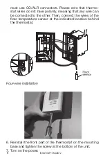 Предварительный просмотр 24 страницы Stelpro STCNP - 5mA User Manual