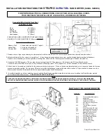 Stelpro XLERATOR SHDXL Series Installation Instructions предпросмотр