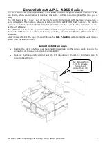 Preview for 3 page of Steltronic API A065 Series Manual