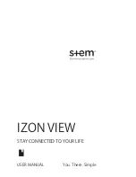 Предварительный просмотр 1 страницы Stem iZON User Manual