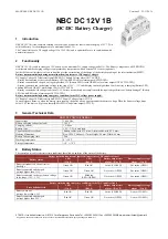 Stem NBC DC 12V 1B Manual preview