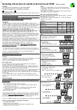 Stem NC85 Operating Instructions предпросмотр