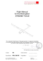 STEMME TSA-M Flight Manual preview