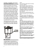 Предварительный просмотр 6 страницы Stengel Minikitchen Operating Instructions Manual