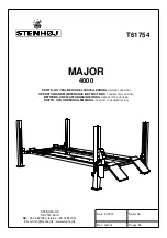 Stenhoj MAJOR 4000 Operation And Maintenance Instructions preview