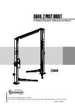 Предварительный просмотр 1 страницы Stenhoj MOLNAR BRADBURY SB40 Please Read This Manual Before You Get Started. You Must Read And Understand The Precautions For Saf