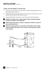 Preview for 20 page of Stenner Pumps 100DH1 Installation And Maintenance Manual