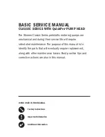 Preview for 2 page of Stenner Pumps Classic Series Basic Service Manual