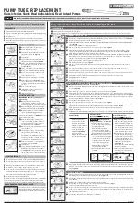 Preview for 1 page of Stenner Pumps Classic Series Quick Start Manual