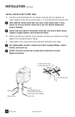 Предварительный просмотр 16 страницы Stenner Pumps E20MH Installation And Maintenance Manual