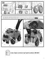 Предварительный просмотр 9 страницы Step 2 2-in-1 FORD F-150 RAPTOR Assembly Manual