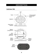 Предварительный просмотр 6 страницы Step-Hear CALL HEAR IDU User Manual