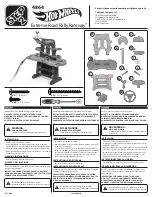 Preview for 1 page of Step2 HOT WHEELS Extreme Road Rally Raceway 4864 Manual