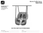 Step2 Infant Toddler Swing 7293 Instruction Sheet preview