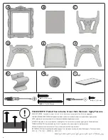 Preview for 2 page of Step2 Masterpiece Easel 4831 Quick Start Manual