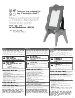 Preview for 7 page of Step2 Masterpiece Easel 4831 Quick Start Manual