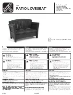 Step2 PATIO LOVESEAT 5973 Quick Start Manual preview