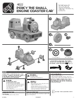 Step2 PERCY THE SMALL ENGINE COASTER CAR 4022 Manual preview