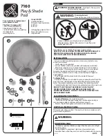 Step2 Play & Shade Pool 7160 Manual preview