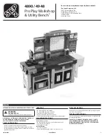 Step2 Pro Play Workshop & Utility Bench 4890 Quick Start Manual preview