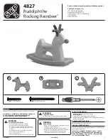 Step2 Rudolph the Rocking Reindeer 4827 Manual preview