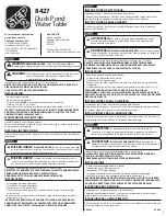 Preview for 1 page of Step2 Water Table 8427 Quick Start Manual