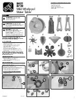 Preview for 1 page of Step2 Wild Whirlpool Water Table 8401 Manual