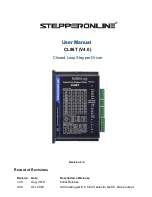 StepperOnline CL86T User Manual preview